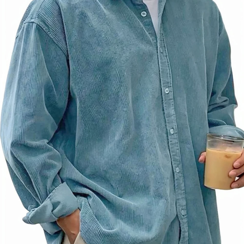 Mens Corduroy Shirts Long Slee - Corduroy Button Up Shirt Men review and price