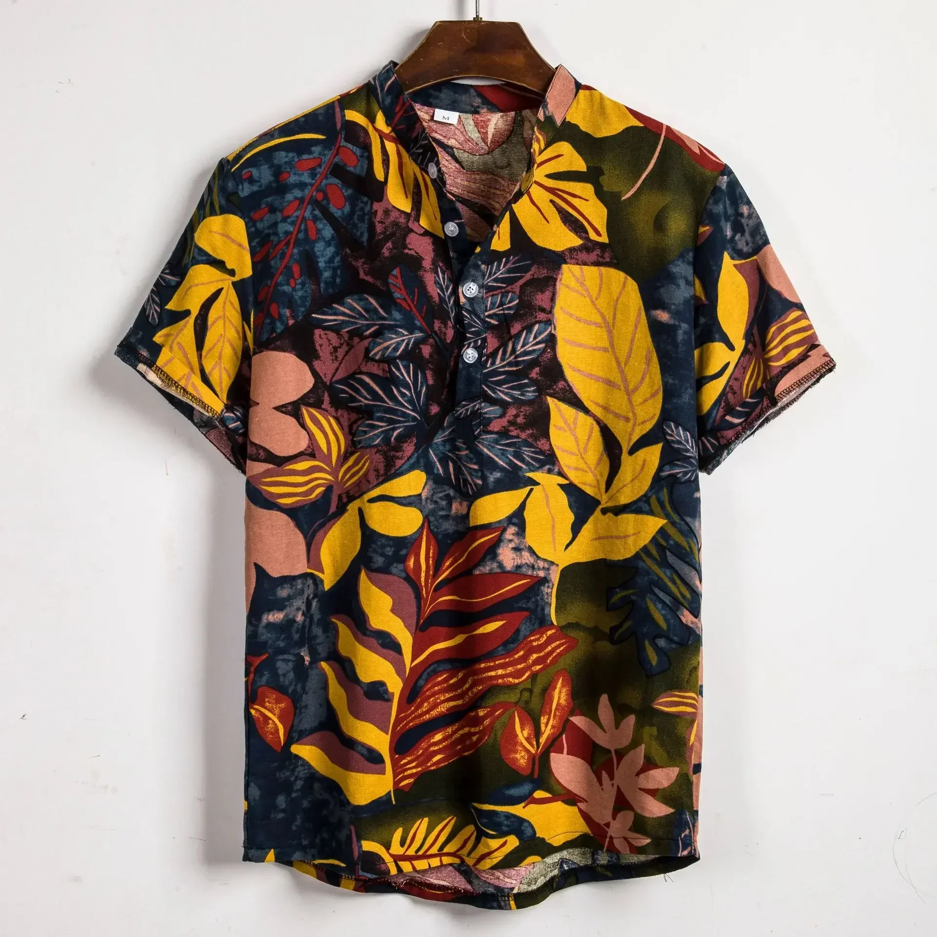 Summer Hot Sale Men Hawaiian F - Vintage Hawaiian Floral Shirt review and price