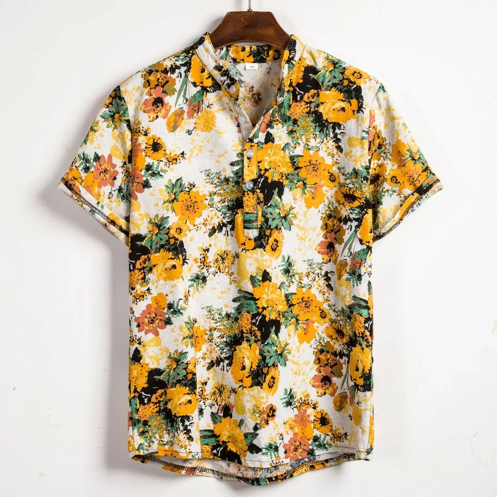 Summer Hot Sale Men Hawaiian F - Vintage Hawaiian Floral Shirt review and price